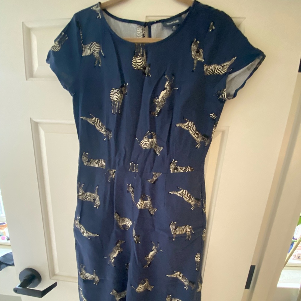 Modcloth Bold Notion Zebra-Print Jumpsuit - image 3